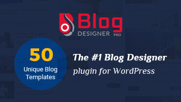 Blog Designer Plugin for WordPress