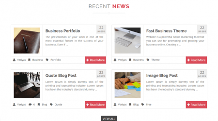 Veriyas – Recent News Section